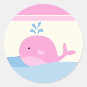 6 - 3"  Favour Stickers Naut Sail Boat Whale
