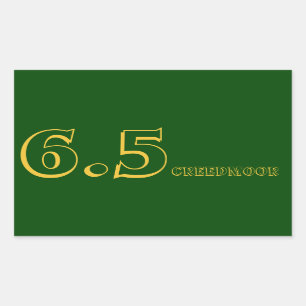 6.5 Sticker pour munitions Creedmoor