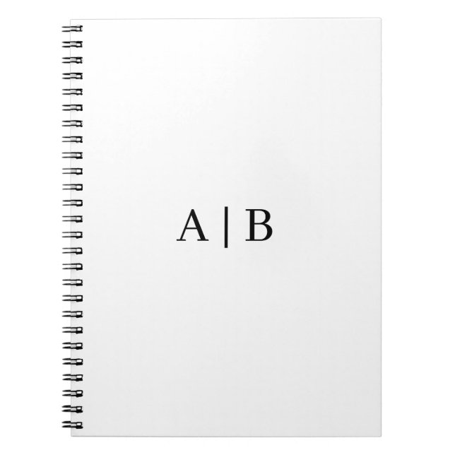 6.5" x 8.75" Classic Notebook (Front)