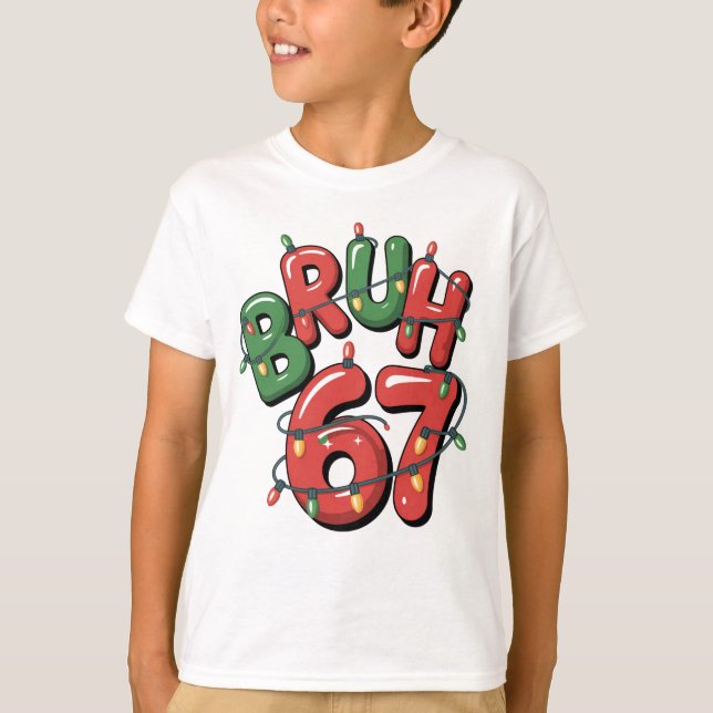 6 7, 67 Kids T-Shirt (Devant)