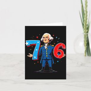 6-7 7-6 George Washington Seven Six Teacher Americ Card