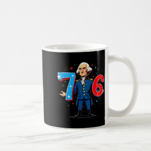 6-7 7-6 George Washington Seven Six Teacher Americ Coffee Mug