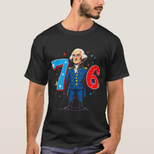 6-7 7-6 George Washington Seven Six Teacher Americ T-Shirt