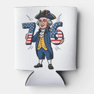 6-7 7-6 George Washington Six Seven Meme 67 Trend Can Cooler