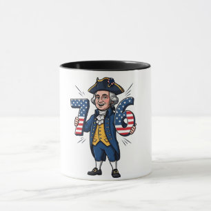 6-7 7-6 George Washington Six Seven Meme 67 Trend Mug