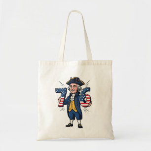 6-7 7-6 George Washington Six Seven Meme 67 Trend Tote Bag