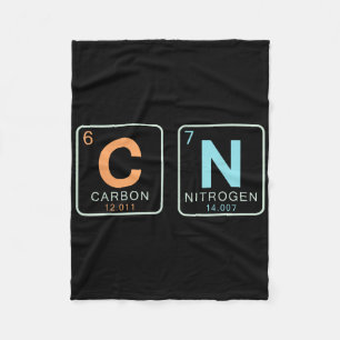 6 7 Brainrot 67 Meme Science Periodic Table Vintag Fleece Blanket