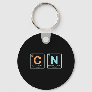 6 7 Brainrot 67 Meme Science Periodic Table Vintag Keychain