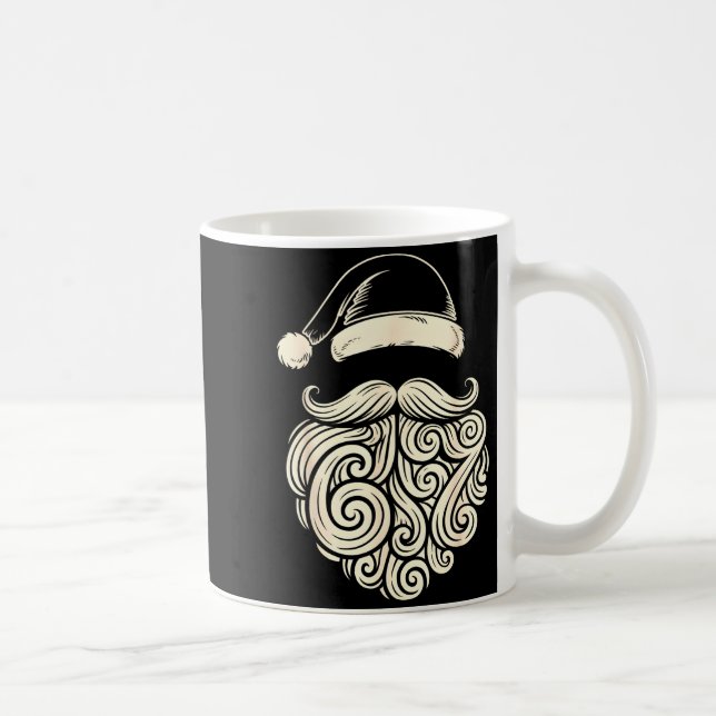 6 7 Christmas 67 Santa Six Seven Christmas Boys Te Coffee Mug (Right)
