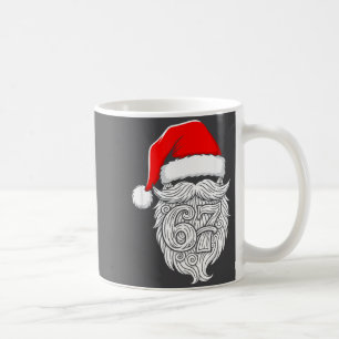 6 7 Christmas 67 Santa Six Seven Christmas Boys Te Coffee Mug