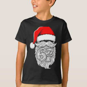 6 7 Christmas 67 Santa Six Seven Christmas Boys Te T-Shirt