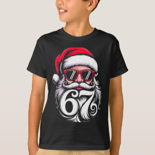 6 7 Christmas 67 Santa Six Seven  T-Shirt