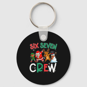 6 7 Christmas 6 7 Squad Gen Alpha Christmas Gen Al Keychain