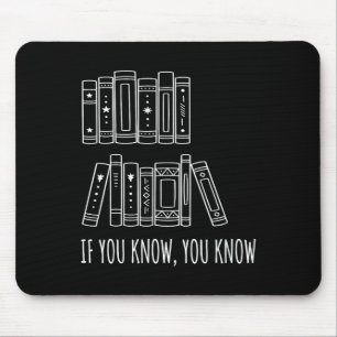 6 7 Funny If You Know You Know Books Six Seven Mem Mouse Pad