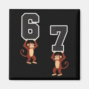 6 7 Funny Matching Teachers Halloween Costume Monk Magnet