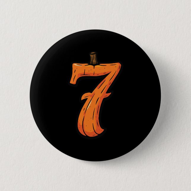 6 7 Funny Six Seven Halloween Costume Matching Cou 2 Inch Round Button (Front)