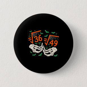 6 7 Halloween Math Square Root 67 Meme Gen Alpha S 2 Inch Round Button