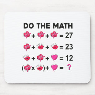 6 7 Meme Six Seven Do The Math Teacher Valentines  Mouse Pad
