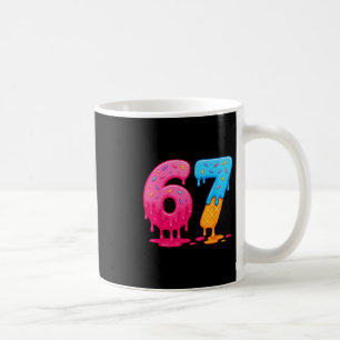 6 7 Meme Six Seven Ice Cream Drip  Coffee Mug