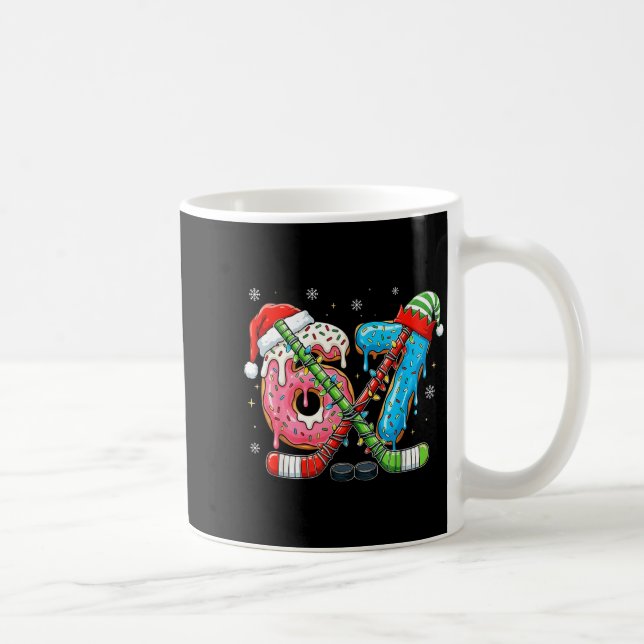 6-7 Meme Slang Christmas Ice Cream Drip Xmas Ice H Coffee Mug (Right)