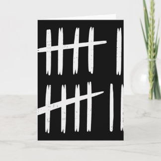 6 7 Number 67 Six Seven Tally Marks Meme Mens Boys Card