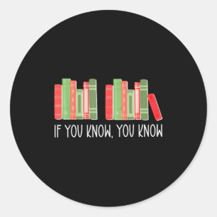 6 7 Reading 67 Teacher Christmas Six Seven Meme St Classic Round Sticker