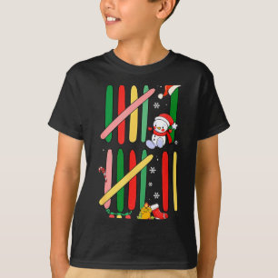 6 7 Six Seven 67 Meme Tally Marks Counting Christm T-Shirt