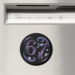 6 7 Six Seven Cosmic Astrology Gen Z Alpha Meme  Magnet