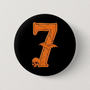 6 7 Six Seven Meme Couple Matching Halloween Costu 2 Inch Round Button