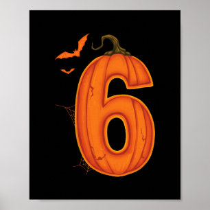 6 7 Six Seven Meme Couple Matching Halloween Costu Poster