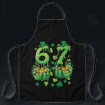 6 7 St Patricks Day Apron<br><div class="desc">6 7 St Patricks Day</div>