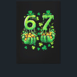 6 7 St Patricks Day Canvas Print<br><div class="desc">6 7 St Patricks Day</div>