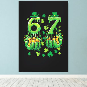 6 7 St Patricks Day Canvas Print