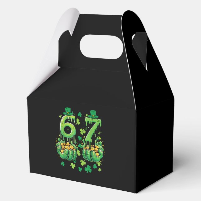 6 7 St Patricks Day Favor Box (Front)