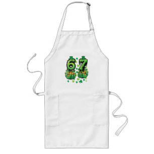 6 7 St Patricks Day Long Apron