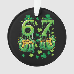 6 7 St Patricks Day Ornament
