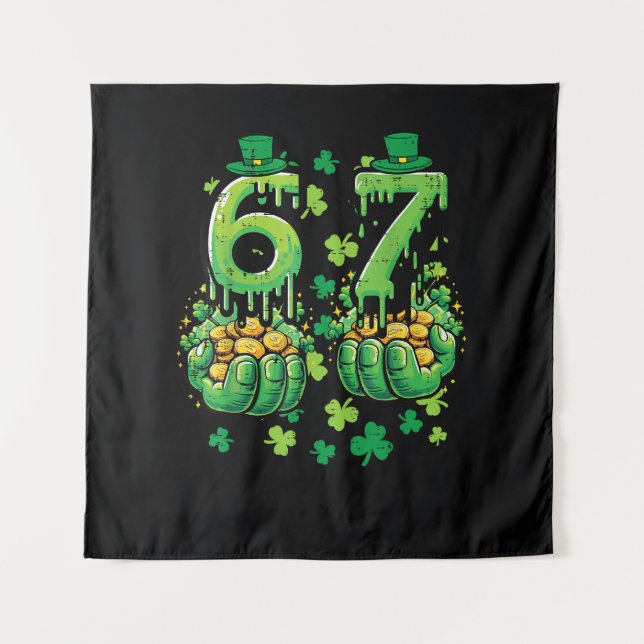 6 7 St Patricks Day Tapestry (Front)