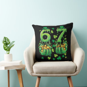 6 7 St Patricks Day Throw Pillow