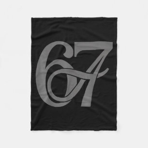 6-7 Trends S Six-seven Meme S G Gen-alpha Slang  Fleece Blanket