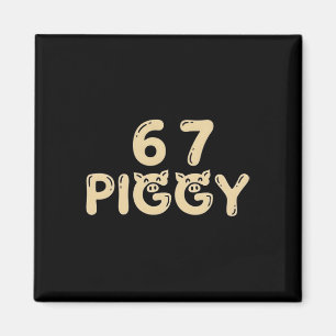6 7 Trump Quiet Piggy Funny Political Meme Pig Lov Magnet