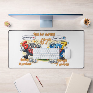 6’7” Vital for Survival Chemistry Elements  Desk Mat