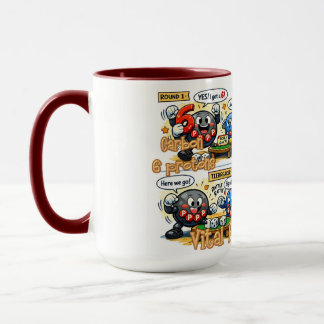 6’7” Vital for Survival Chemistry Elements   Mug