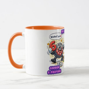 6’7” Vital for Survival Chemistry Elements   Mug