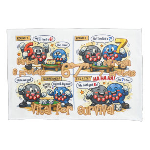 6’7” Vital for Survival Chemistry Elements Pillowcase