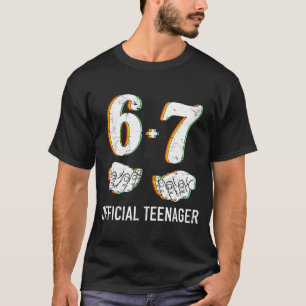 6+7 Year Old Boys Girls Teenager 13th Birthday Fun T-Shirt