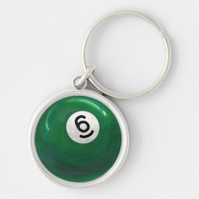 6 Ball Keychain (Front)