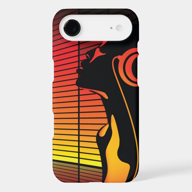 6 Barely There Coque iphone ardent de mélomane (Verso)