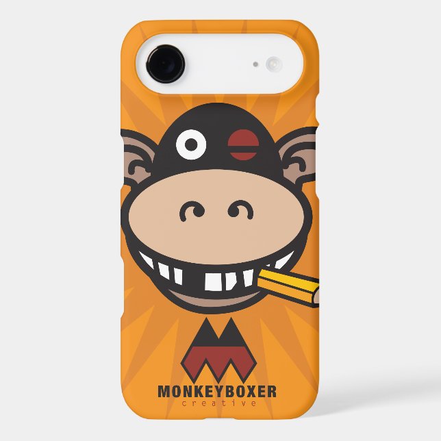 6 Barely There Coque iphone créatif de Monkeyboxer (Verso)