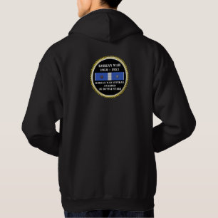 6 BATTLE STARS KOREAN WAR VETERAN HOODIE