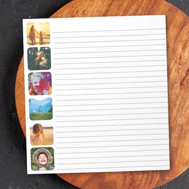 6 Bloc-notes Modèle photo (Créateur téléchargé)